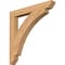 Ekena Millwork Thorton Slat Smooth Bracket, Western Red Cedar, 3 1/2"W x 30"D x 30"H BKT04X30X30THR06SWR - alternate 1